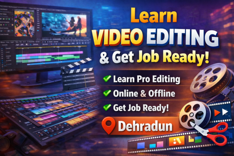 Video Editing Course in Dehradun - Mak Computer Institute