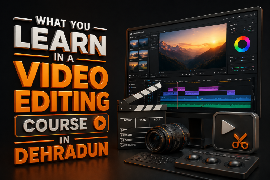 Video Editing Course in Dehradun for Beginners
