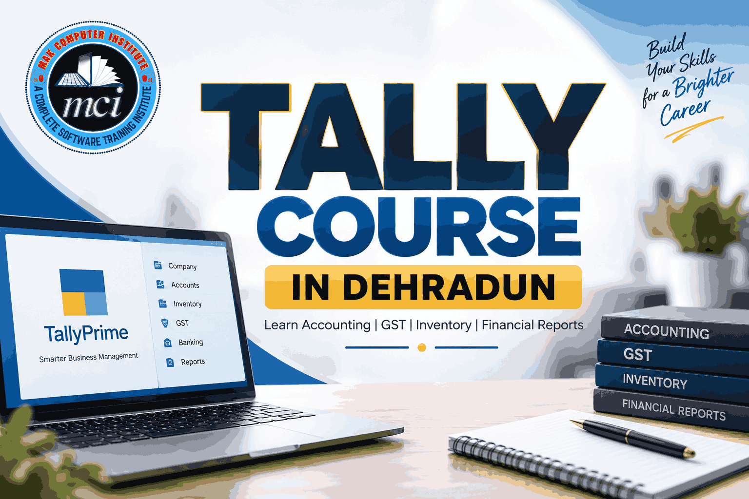 Tally Course in Dehradun at Mak Computer Institute